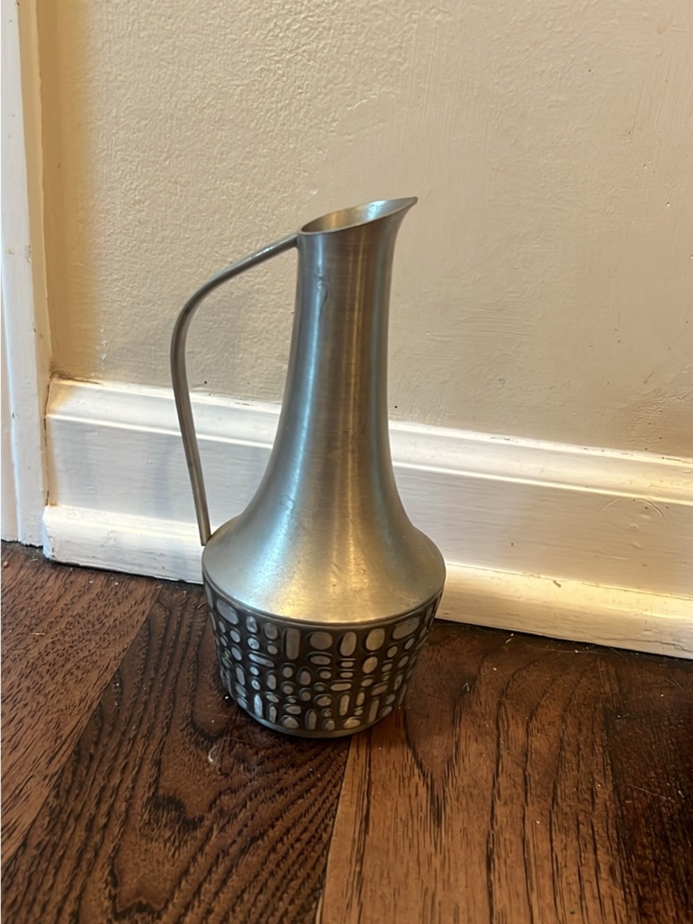 Vintage Pewter of Norway Mid-Century Modern Pitcher / Vase